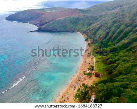Aerial Photo of Honolulu Hawaii