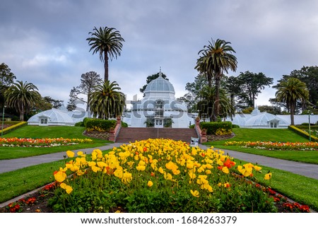 Daybreak from Golden Gate Park Royalty-Free Stock Photo #1684263379