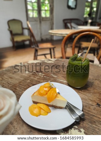 Plango Cheesecake - Sweet Yellow Marian Plum Cheesecake