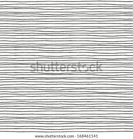Seamless pattern with hand drawn lines. Vector illustration