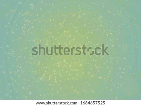 Sky blue blurred background with sunbeams.Abstract glitter lights background.Digital glitter sparkle golden particles bokeh flowing on gold background. Backdrop for poster, brochure, flyer, etc.