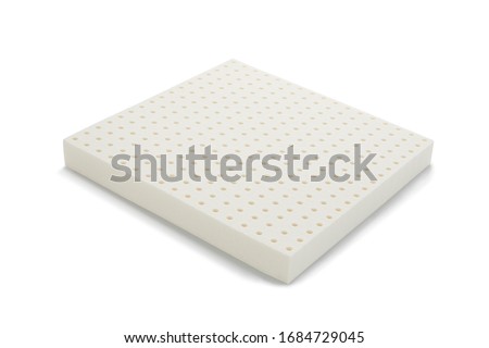 Seat Cushion Latex Pillow Rubber White Healthy Chair Royalty-Free Stock Photo #1684729045