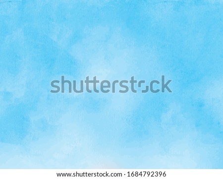 Blue watercolor texture abstract background