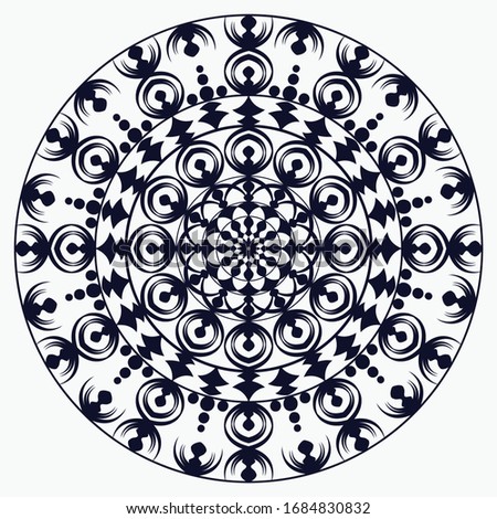 Creative Luxury Mandala Background for Invitation card design and Islamic Banner or Ramadan Kareem Background Design in Vector 