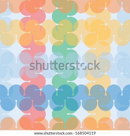 seamless geometric background with abstract shapes