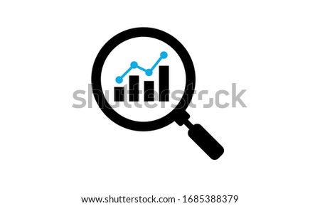 Business analysis icon vector illustration,Marketing Research icon Royalty-Free Stock Photo #1685388379
