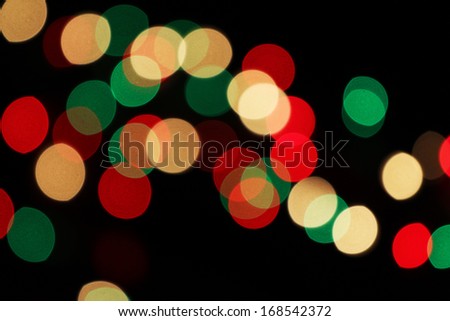 Holiday light background