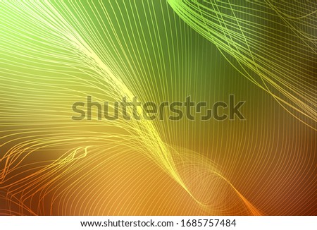 Light Green, Yellow vector blurred pattern. Abstract colorful illustration with gradient. New design for your business.