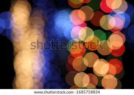 night defocused colorful lights texture