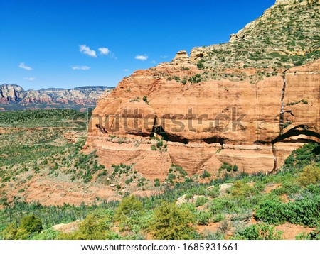 Red Rocks of Sedona from Brins Mesa