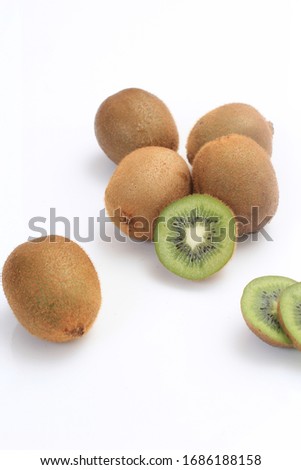 Kiwi Fruit Isolated Vegetable Picture