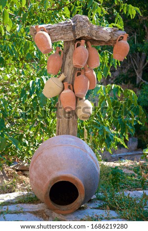 Ceramic Pot In Cappadocia In Turkey