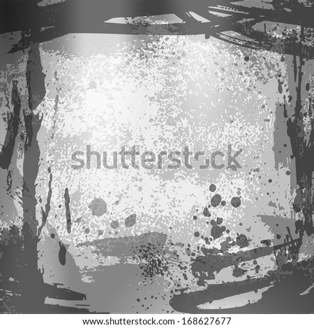 splattered grungy background, vector illustration