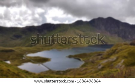 Blurred image of nature view