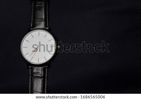 Wristwatch on the background for advertising or processing in Photoshop