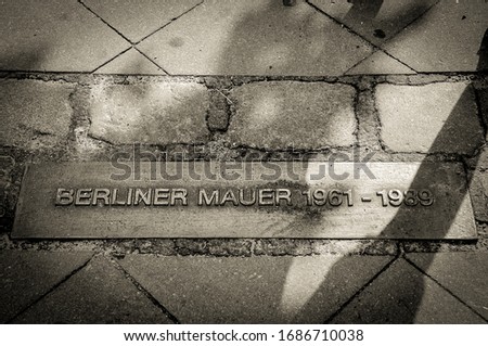 Berlin Wall Sign - Berlin Germany