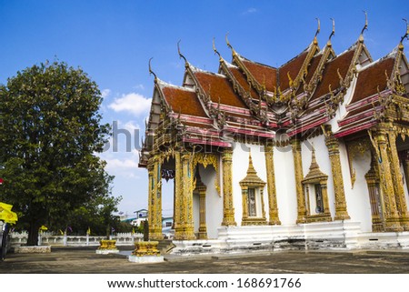 Church of Thai temple in thailand