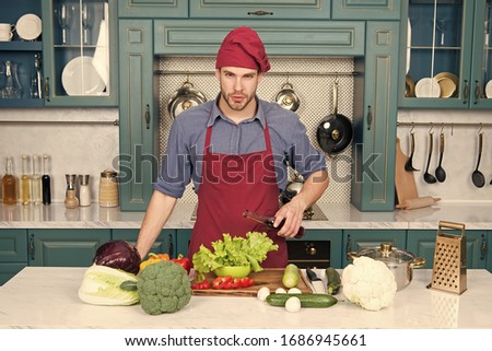 Brighten Up. significant source of nutrients. weight loss product. add to your diet. health benefits of organic food. man pour wine vinegar on kitchen. secret ingredient. young chef cook on kitchen Royalty-Free Stock Photo #1686945661