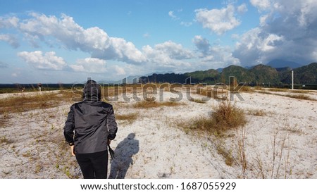Unseen, Sand Dune, Suratthani, Thailand, nature