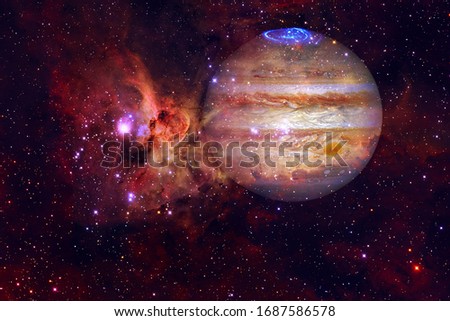 Jupiter. Awesome quality planets of solar system. Elements of this image furnished by NASA