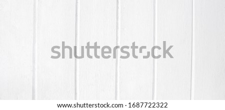 White natural wood wall texture and background                                