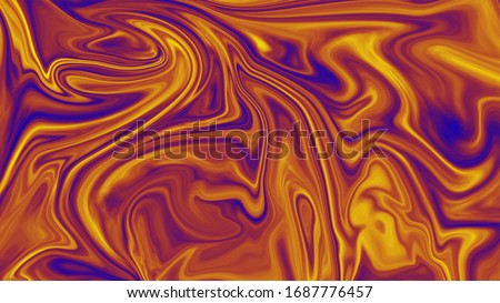 A background swirl of colors