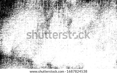 Scratched Frame. Grunge Urban Background Texture Vector. Dust Overlay. Distressed Grainy Grungy Framing Effect. Distressed Backdrop Vector Illustration. EPS 10. Royalty-Free Stock Photo #1687824538