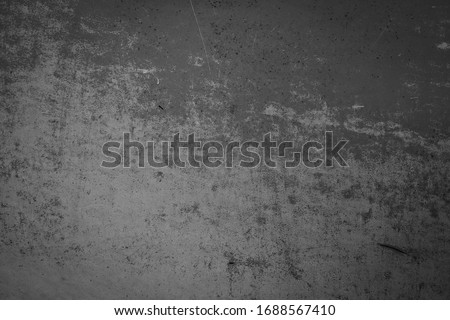 Grey old grunge metal wall background, steel texture 