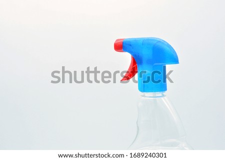 one bottle spray sprayer, aerosol, on white background