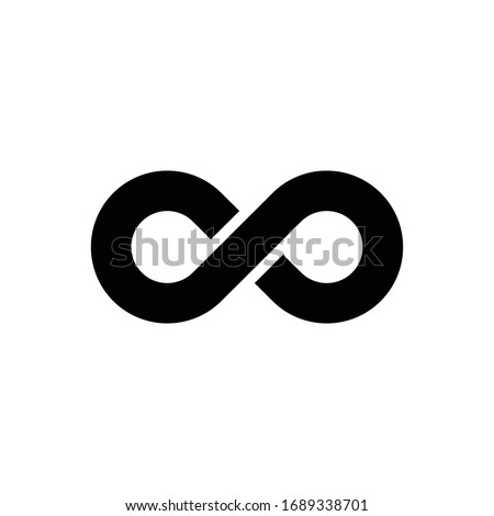 Infinity Icon for Graphic Design Projects
 Royalty-Free Stock Photo #1689338701