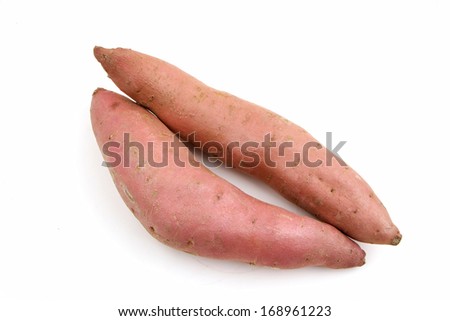 sweet potato isolated on white background   Save to a Lightbox?     Find Similar Images    Share? closeup of mandarin orange isolated on  white background 