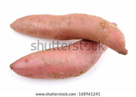 sweet potato isolated on white background   Save to a Lightbox?     Find Similar Images    Share? closeup of mandarin orange isolated on  white background 