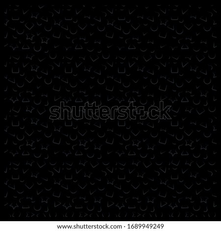 Black vector abstract gradient  background geometric figures