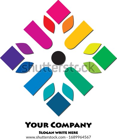 logo, ornament, design, vector, label