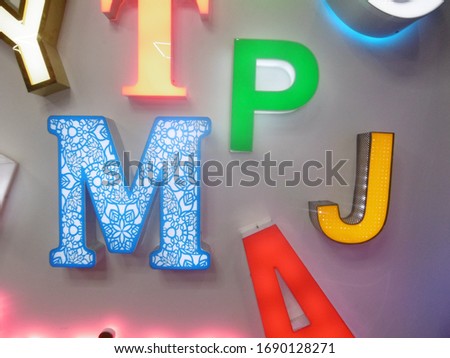 builtup letters neon led channel letters