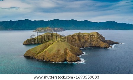 ARCHIPIELAGO MURCIELAGO, this paradise is located in north pacific of costa rica, one paradise Royalty-Free Stock Photo #1690559083