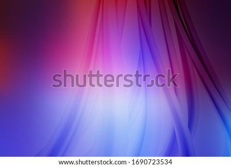 Light Blue, Red vector abstract blurred background. Colorful abstract illustration with gradient. New style design for your brand book.