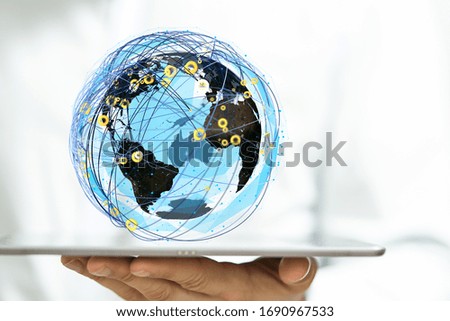 the 3d Global Network Of People
