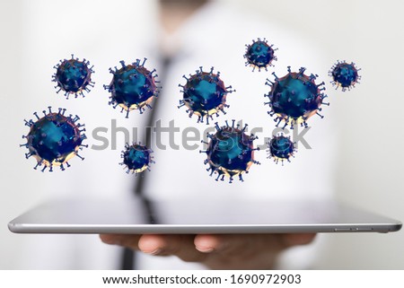 a Concept of 3d virus quarantine
