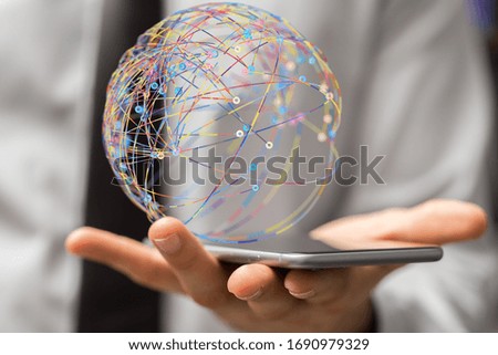 the 3d Global Network Of People
