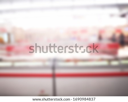 Blurred image of store.for background usage or Short sighted