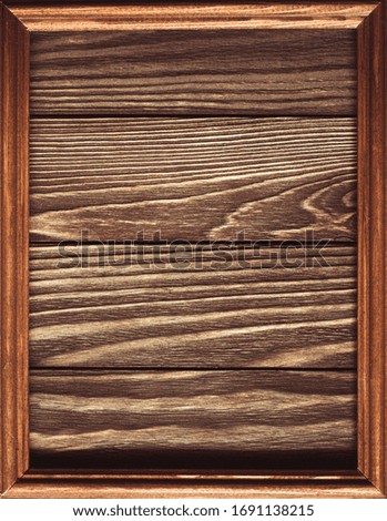 Image vintage wood frame with copy space