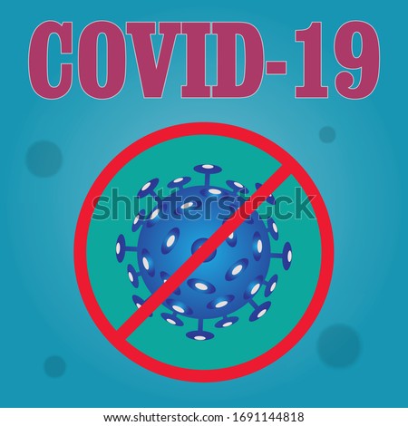 Coronavirus 2019-nCoV, covid-19
, MERS-Cov (middle East respiratory syndrome coronavirus), 2019-nCoV, suit with blue medical face mask against viruses floating in the air Royalty-Free Stock Photo #1691144818
