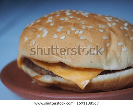 a tasty slice of burger