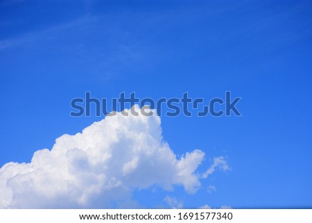 beautiful endless and simple sky photo