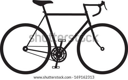 Classic mens town / dutch bike silhouette
