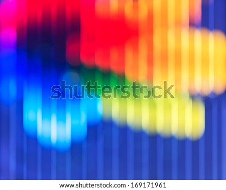 Christmas blurred lights background. Defocused lights background. Abstract colorful background.