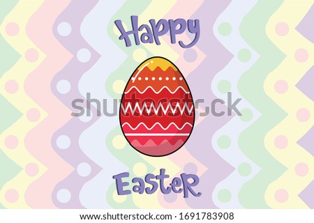 Easter Egg Art Illustration Character