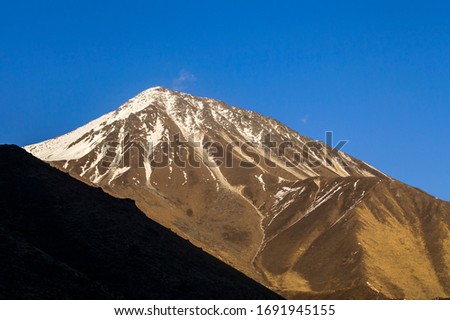 High altitude  himalaya mountain peak of Nepal