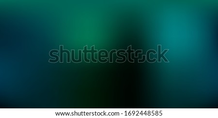 Dark Blue, Green vector blur backdrop. Colorful abstract illustration with blur gradient. Landing pages design. Royalty-Free Stock Photo #1692448585